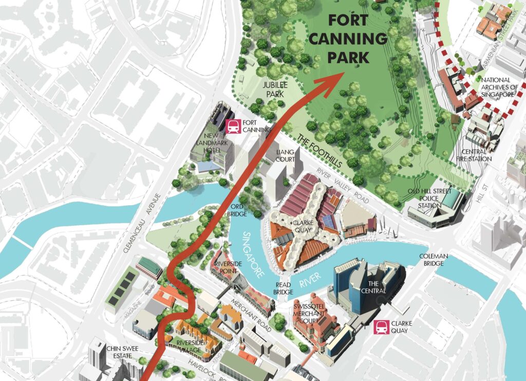 Canninghill Piers Location